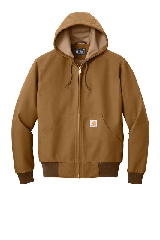 Carhartt® Thermal-Lined Duck Active Jacket Embroidered