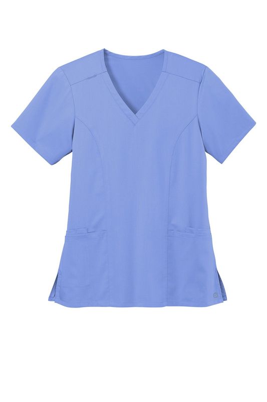 -     Wink® Women’s Premiere Flex™ V-Neck Top Embroidered