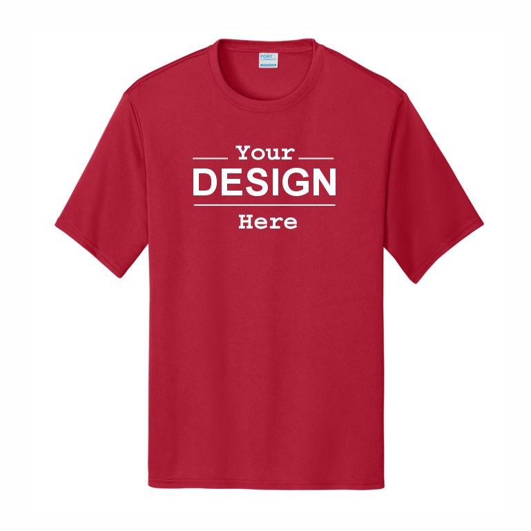 :           Port & Co™ 100% Polyester Performance Tee