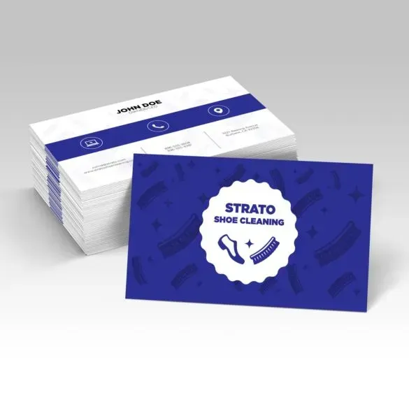 :                                                    Suede Finish Business Cards