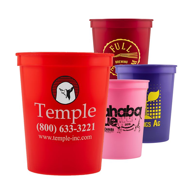 :        16 oz. Reusable Plastic Stadium Cups