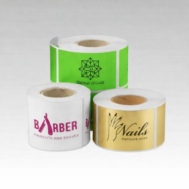 Roll Labels One Color Ink