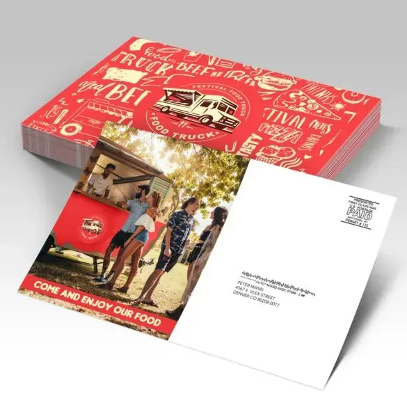 :   Direct Mail Postcard Package