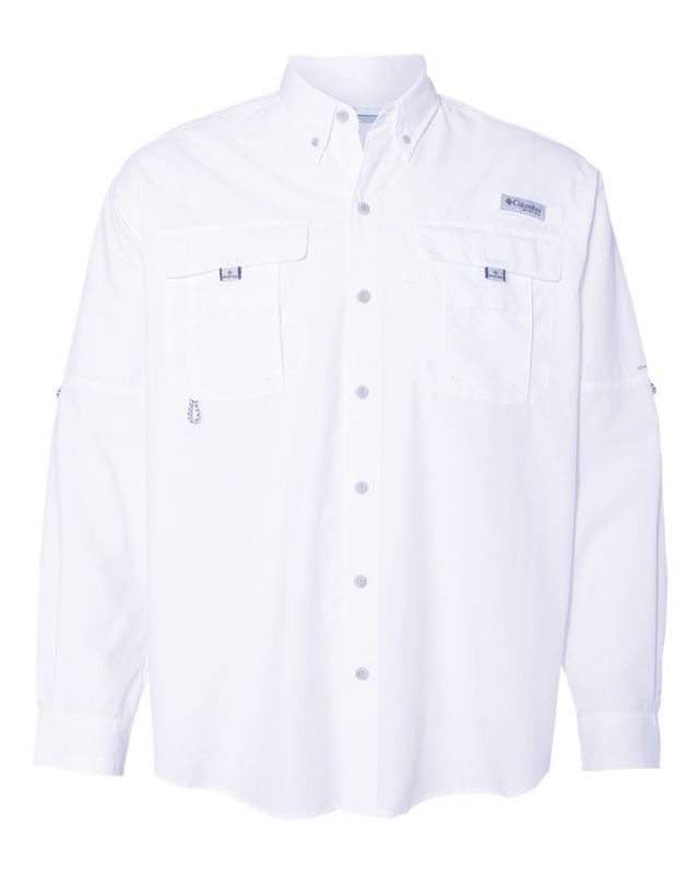 Columbia® Men's PFG Bahama™ II Long Sleeve Shirt Embroidered