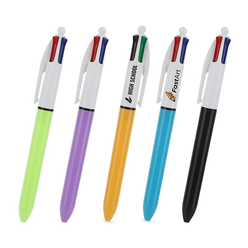 :        4-Color Retractable Ball Pens