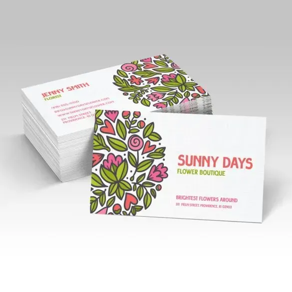 Linen Uncoated Business Cards Linen Uncoated Business Cards