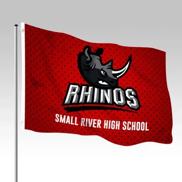 : Single Sided Pole Flags