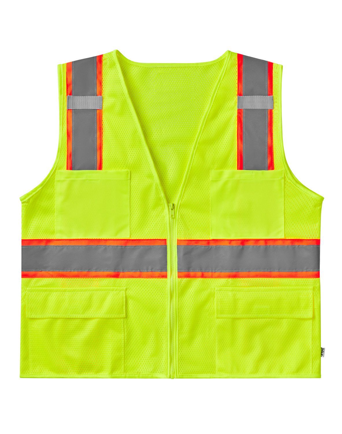 : Max Class 2 Deluxe 6 Pocket Vest, Safety Green : Max Class 2 Deluxe 6 Pocket Vest, Safety Green