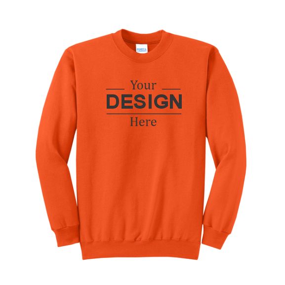 : Port & Co™ Core Fleece Crewneck Sweatshirt : Port & Co™ Core Fleece Crewneck Sweatshirt