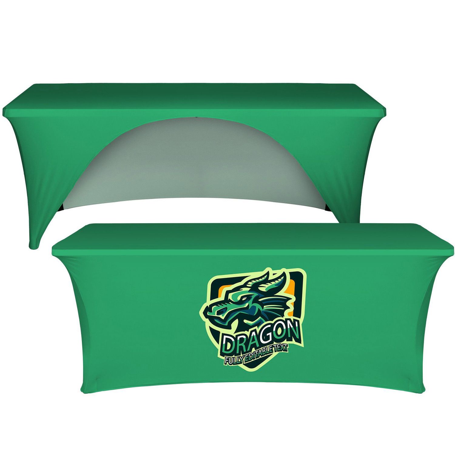 : Stretched Table Cover Open Back : Stretched Table Cover Open Back