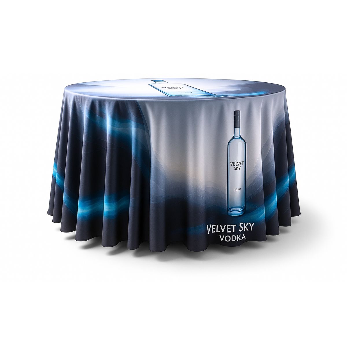 : 70 : 70" Round Table Throw