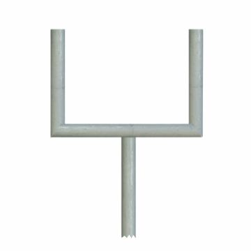 :                   Galvanized Sign Goal Post