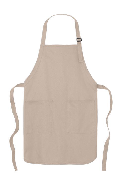 : Port Authority® Full-Length Apron with Pockets