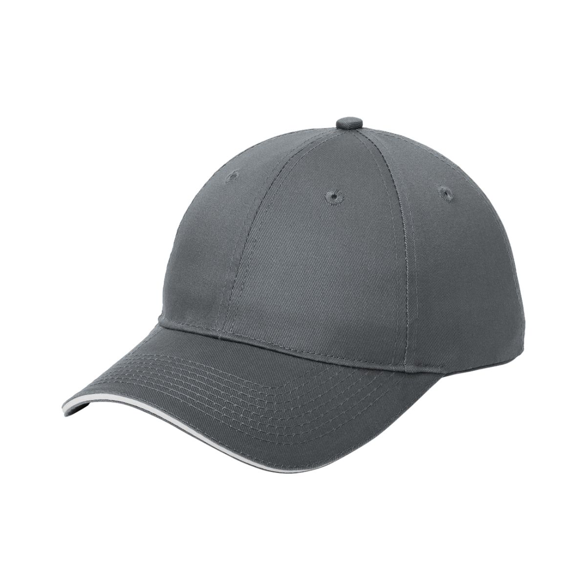 Port Authority® Unstructured Sandwich Bill Cap Embroidered Port Authority® Unstructured Sandwich Bill Cap Embroidered