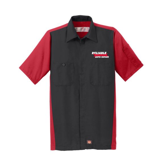 : Red Kap® Short Sleeve Ripstop Crew Shirt : Red Kap® Short Sleeve Ripstop Crew Shirt