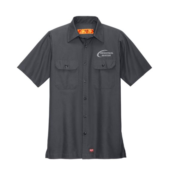 : Red Kap® Short Sleeve Solid Ripstop Shirt : Red Kap® Short Sleeve Solid Ripstop Shirt