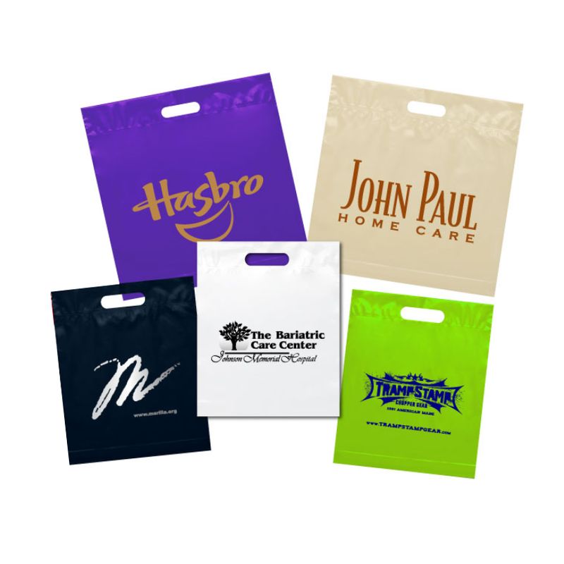 :      Fold Over Die Cut Bags
