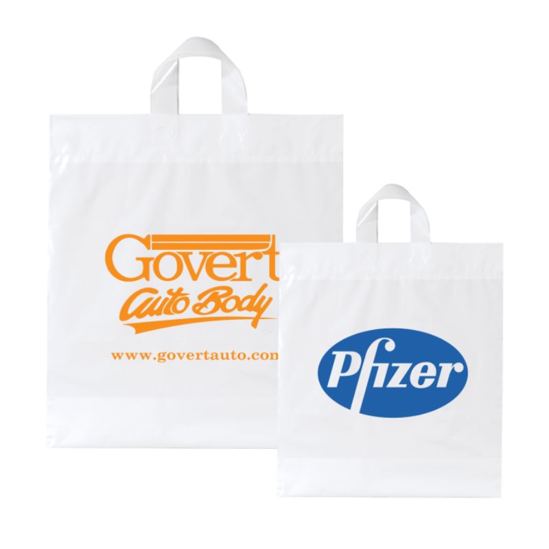 : Soft Loop Handle Plastic Bags