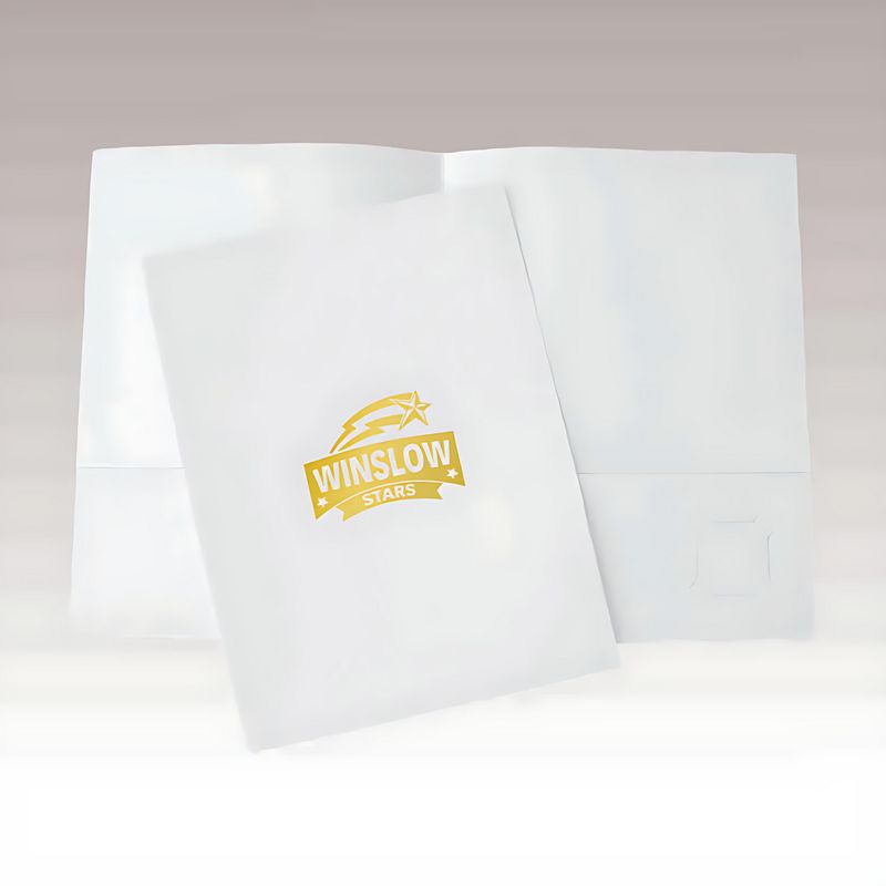 : Presentation Folders Foil Stamped