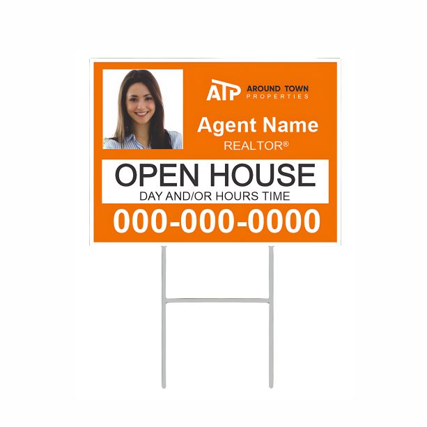 :                            ATP Real Estate Open House Signs
