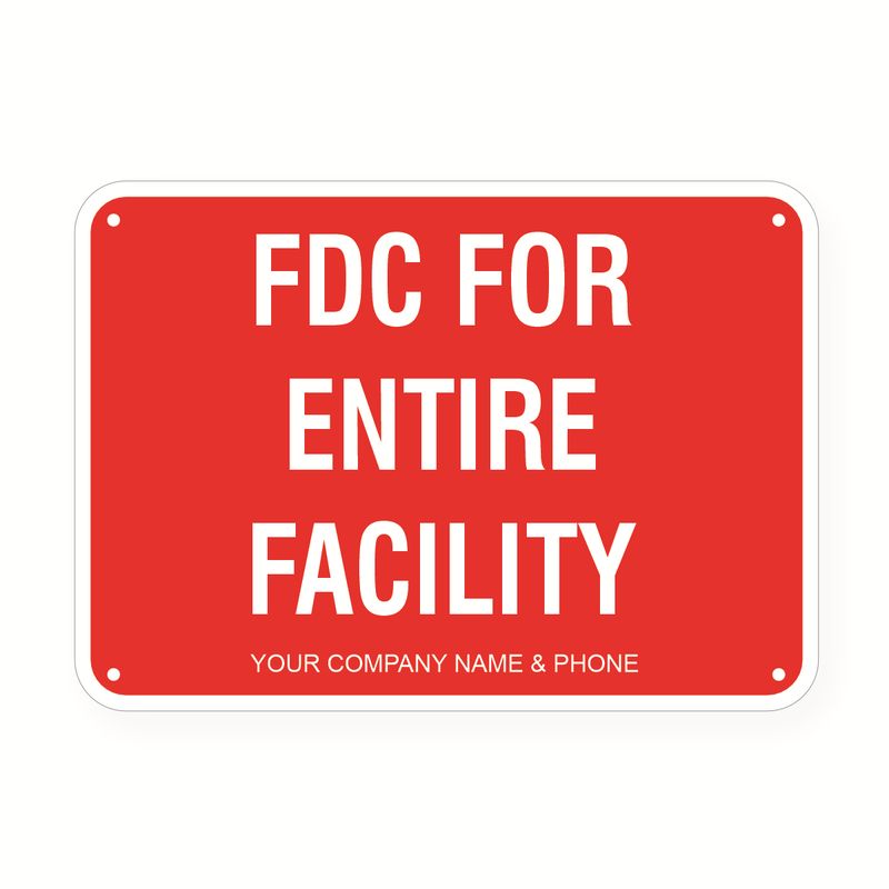 FDC For Entire Facility