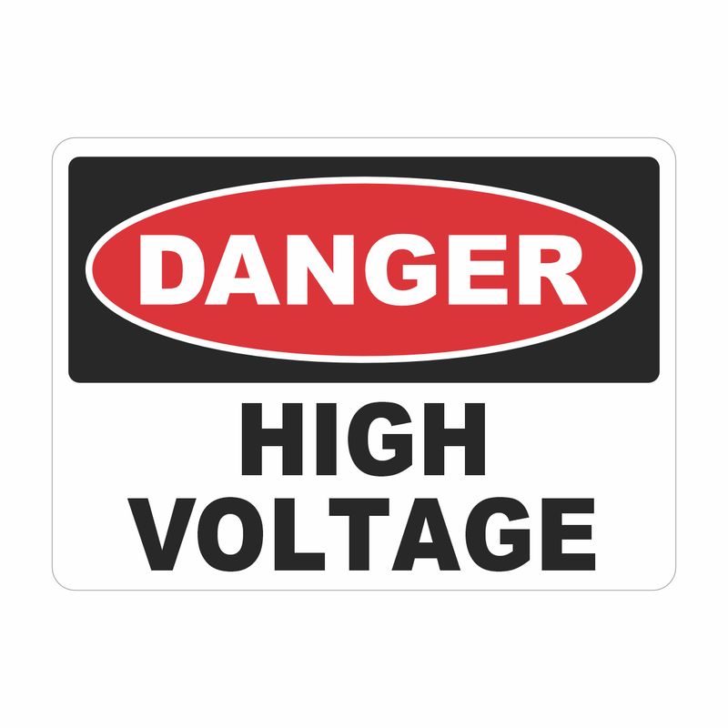 :         Danger High Voltage