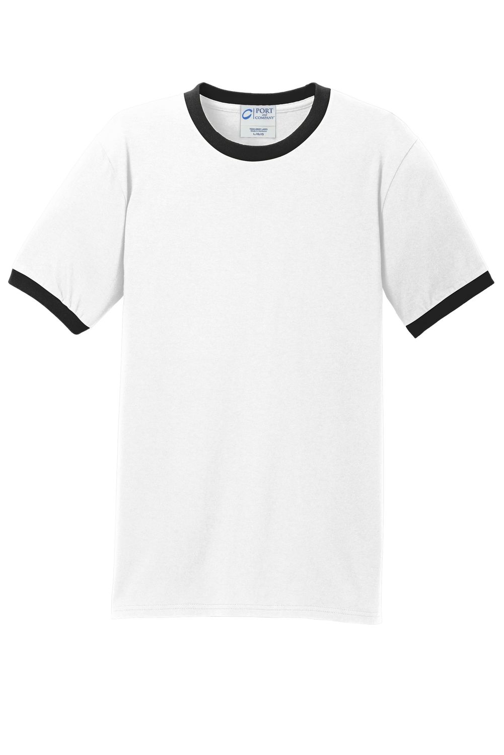 Port & Co™ Core Cotton Ringer Tee