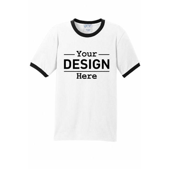 Port & Co™ Core Cotton Ringer Tee