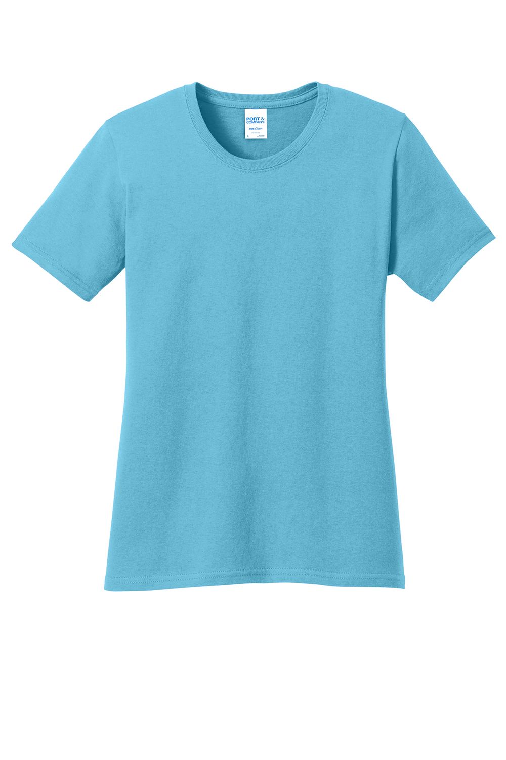 Port & Co™ Women's Core Cotton Tee Port & Co™ Women's Core Cotton Tee