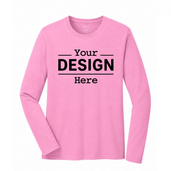 Port & Co™ Women's Long Sleeve Core Cotton Tee