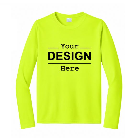 Port & Co™ Long Sleeve Performance Tee