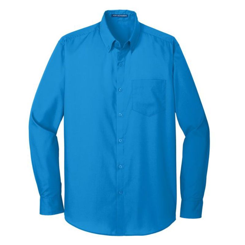 Port Authority® Long Sleeve Carefree Poplin Shirt