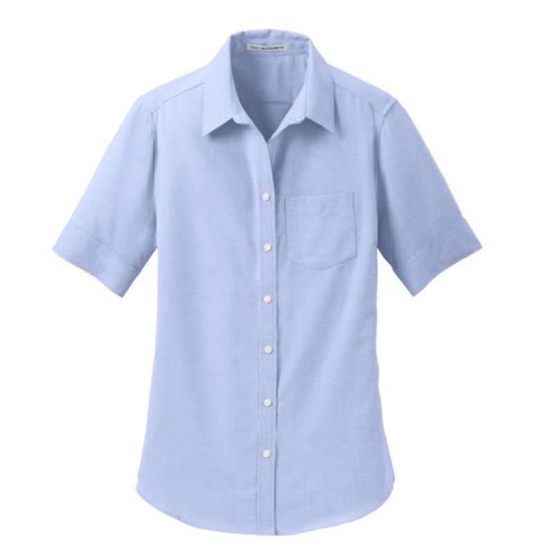 Port Authority® Women's Short Sleeve SuperPro™ Oxford Shirt