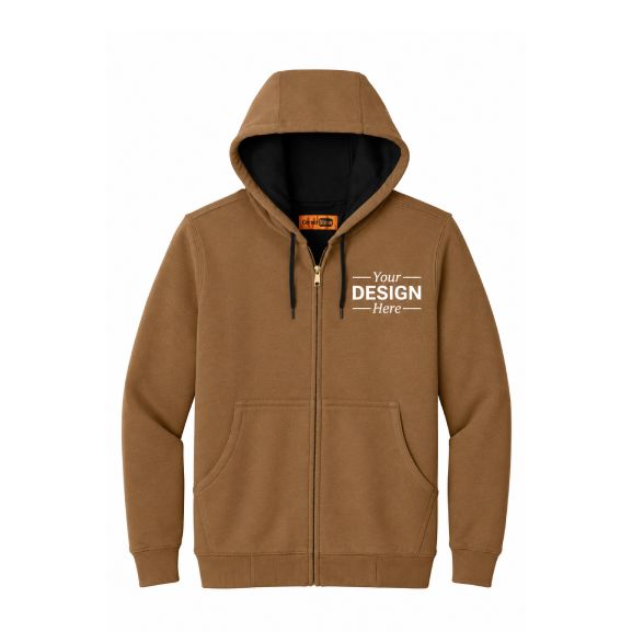 CornerStone® Heavyweight Full-Zip Hooded Sweatshirt with Thermal Lining