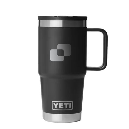 YETI® Rambler 20 Oz Travel Straw Mug with Color-Matched Straw Lid - Laser Engraved YETI® Rambler 20 Oz Travel Straw Mug with Color-Matched Straw Lid - Laser Engraved