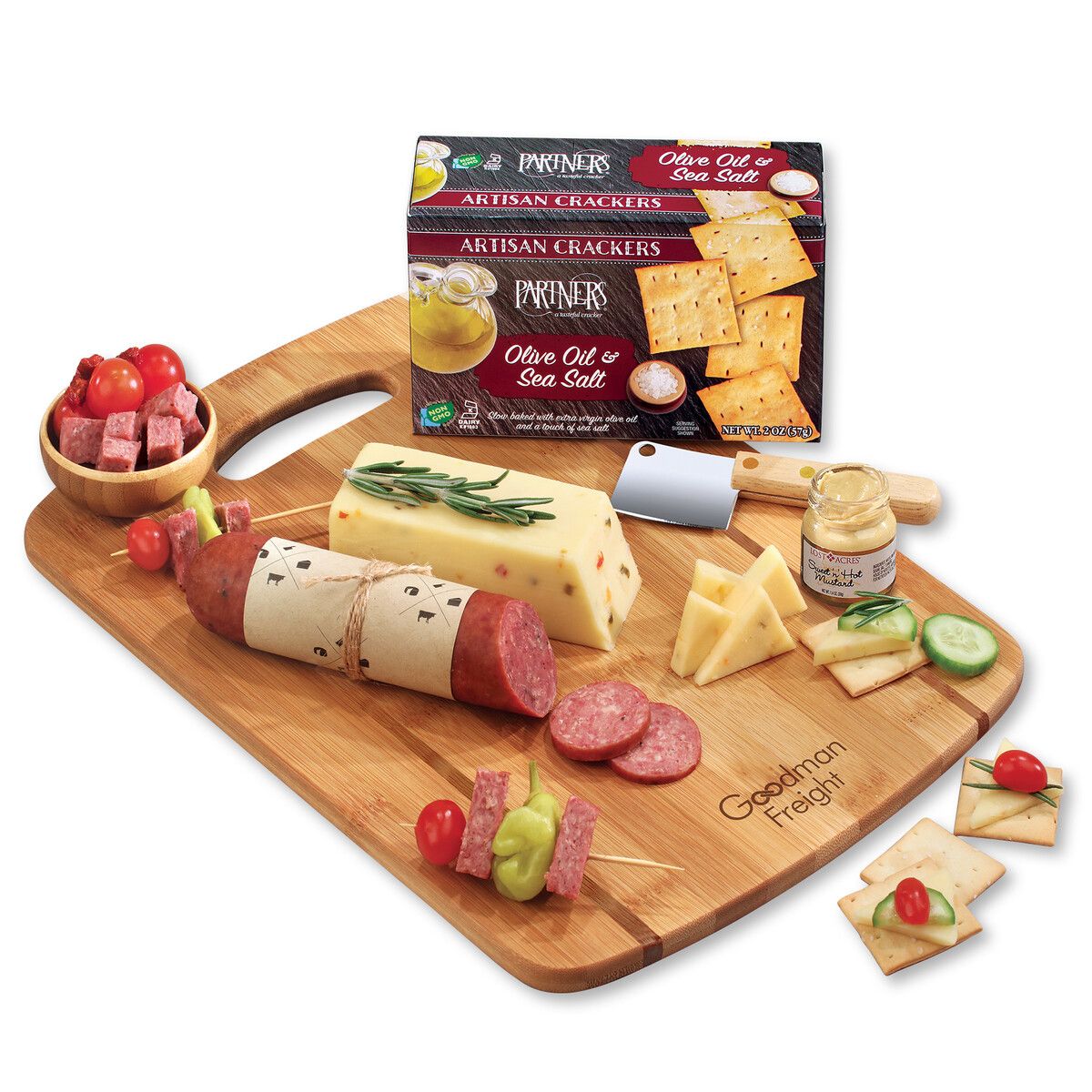 Shelf Stable Charcuterie Snack Board Shelf Stable Charcuterie Snack Board