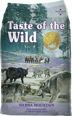 taste of the wild blue bag