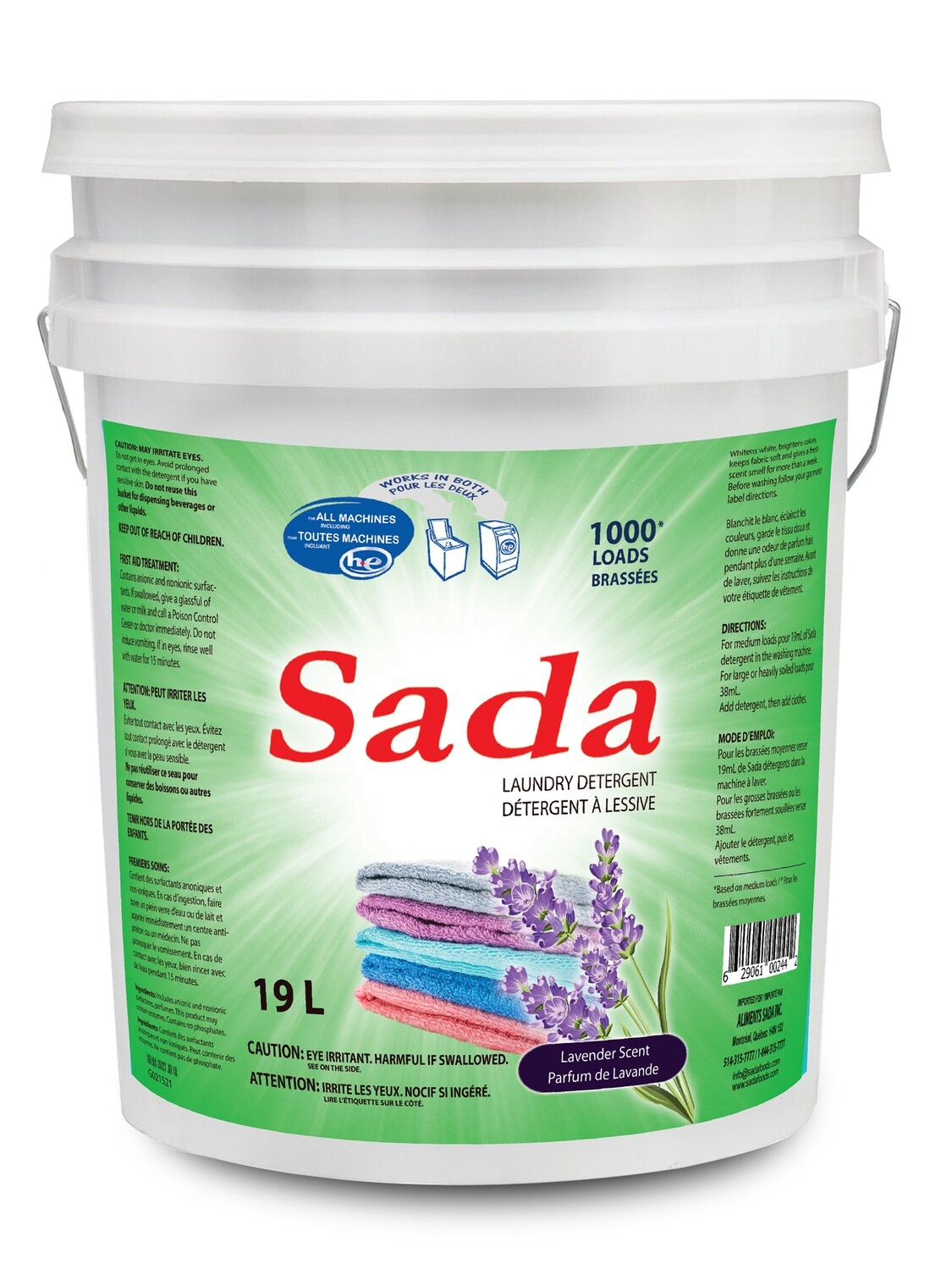 SADA LAUNDRY DETERGENT - Lavender Scent