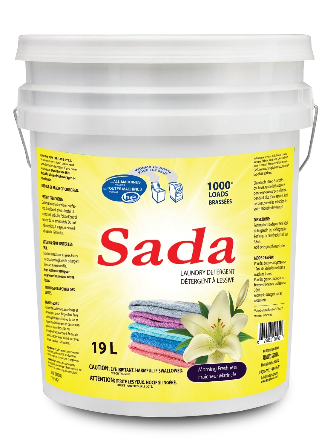 SADA LAUNDRY DETERGENT - Morning Freshness