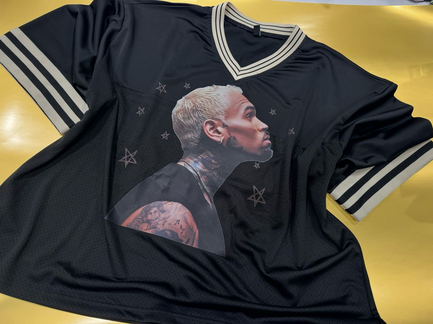 Black Chris Brown Jersey