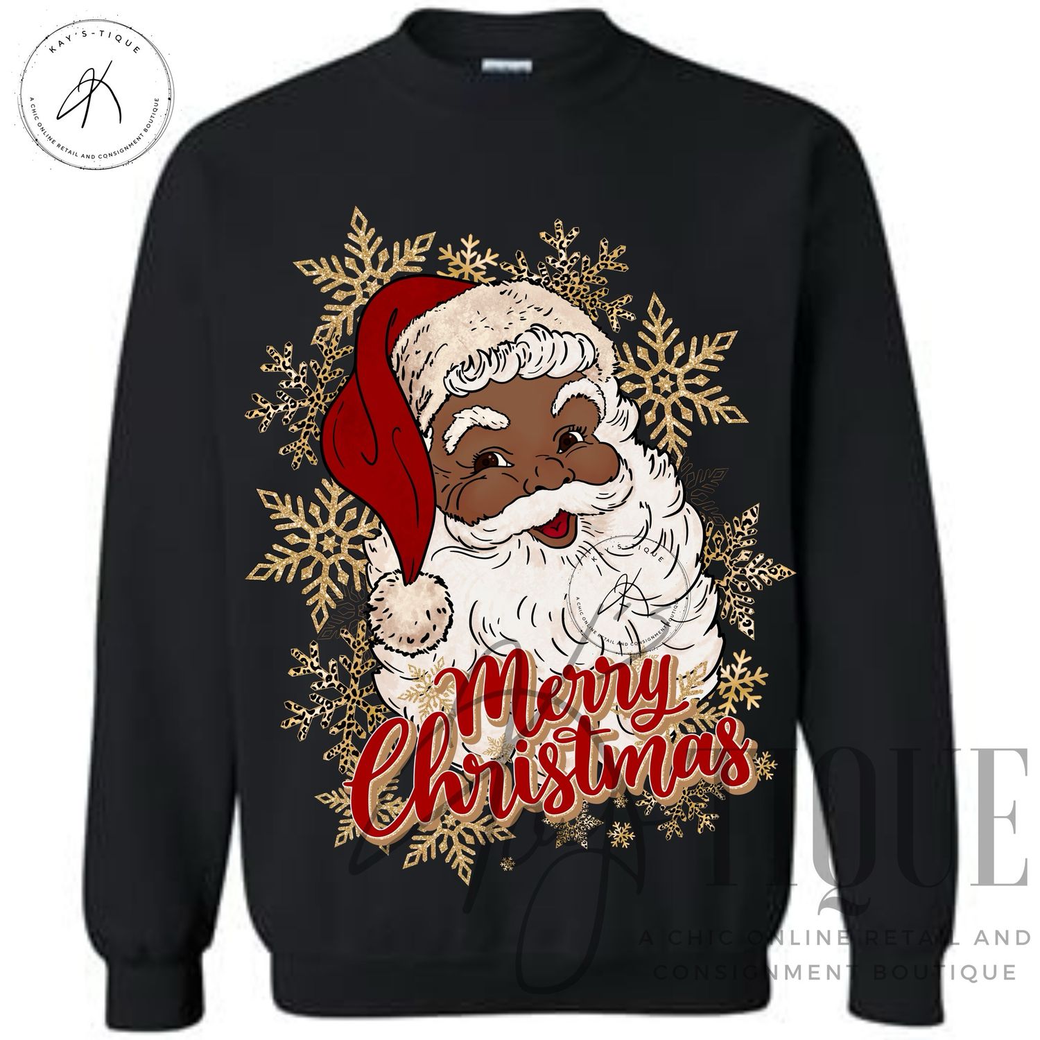 Vintage Style Merry Christmas Sweatshirt