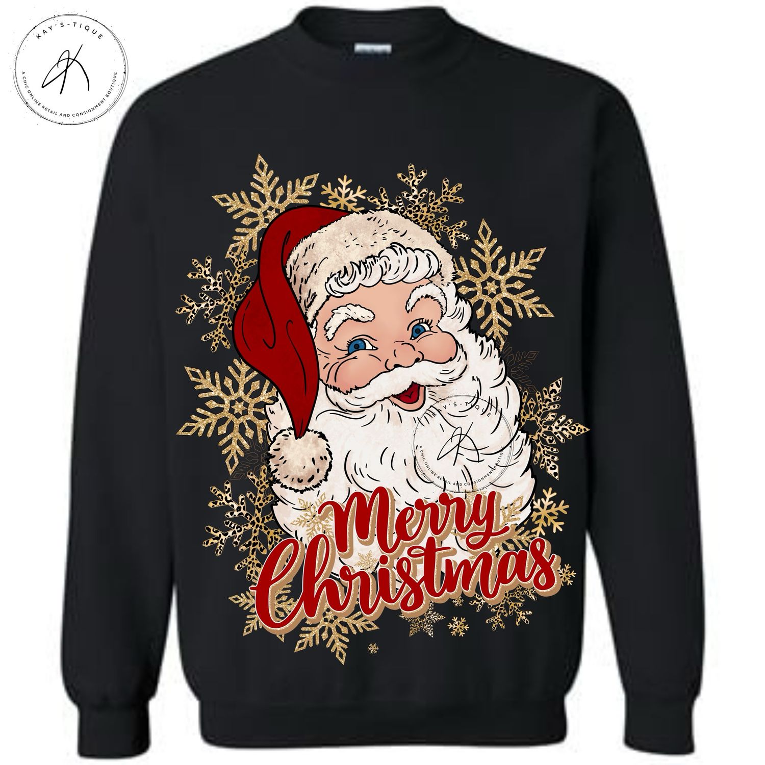 Vintage Style Merry Christmas Sweatshirt