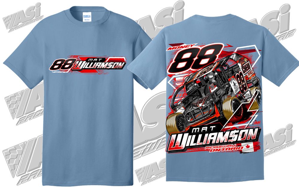 MAT WILLIAMSON 2025 DIRTWEEK Tundra Blue Tee