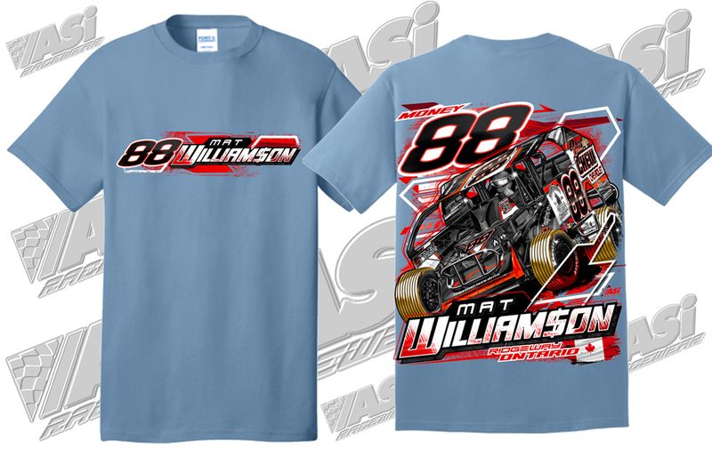 MAT WILLIAMSON 2025 DIRTWEEK Tundra Blue Tee