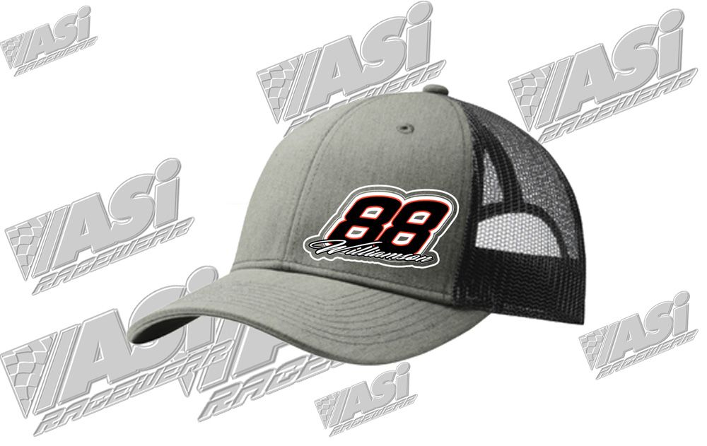 Mat Williamson Heather Grey/Black Trucker Hat