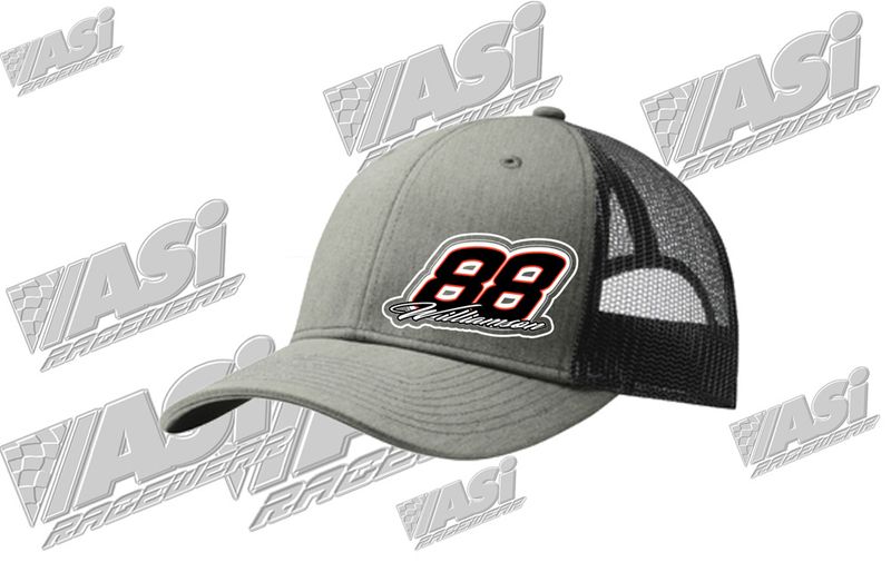 Mat Williamson Heather Grey/Black Trucker Hat