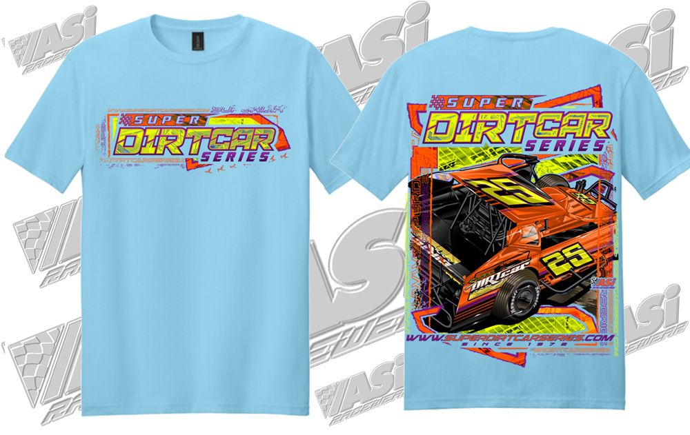 Super Dirt Car - Fusion Sky Tee
