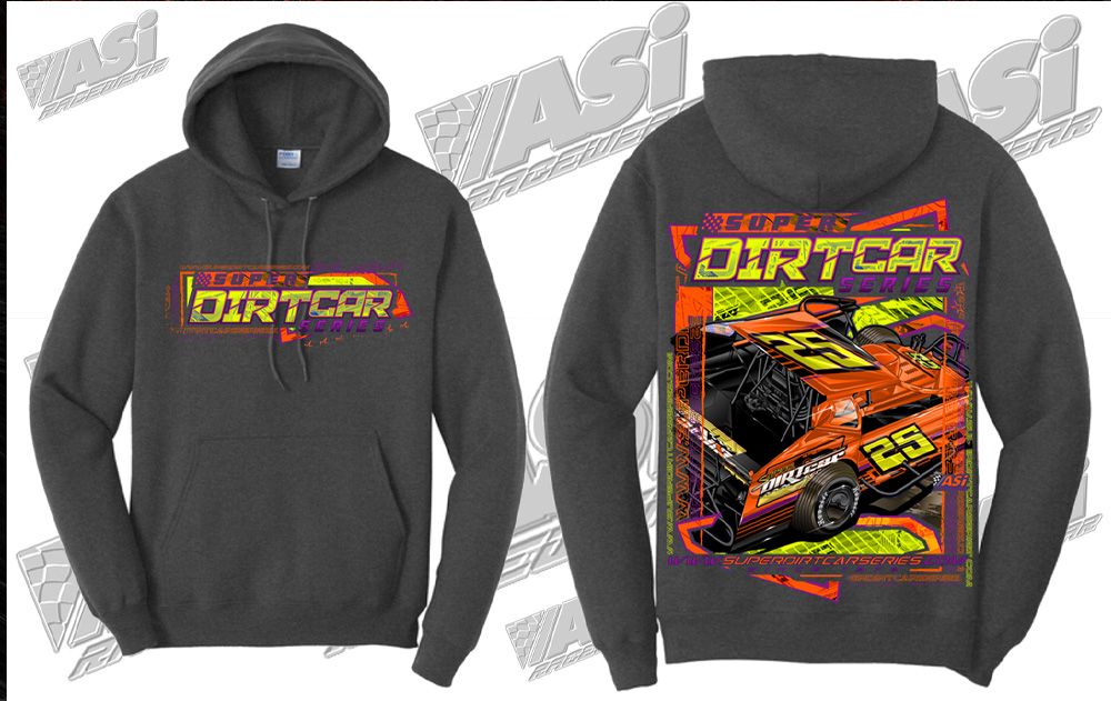 Super Dirt Car Fusion Hoodie - Dark Grey