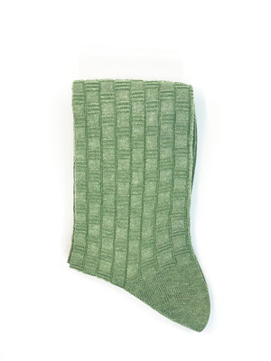 Chaussettes Texturées Vert