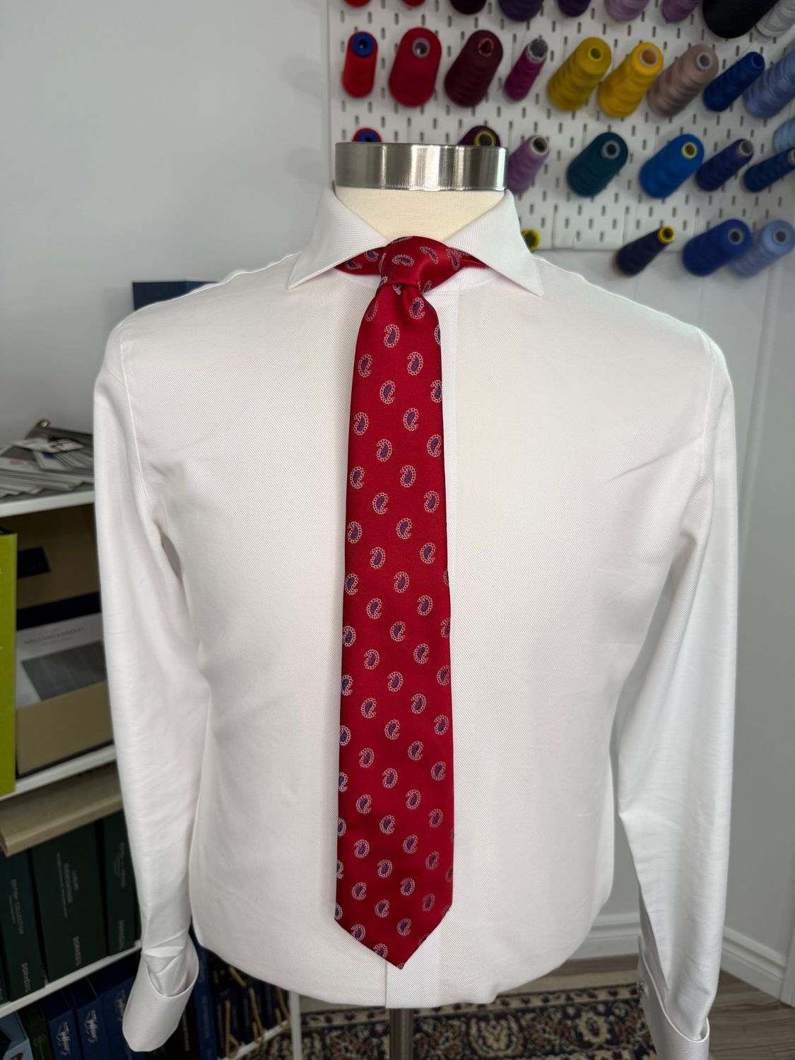 Cravate motif paisley